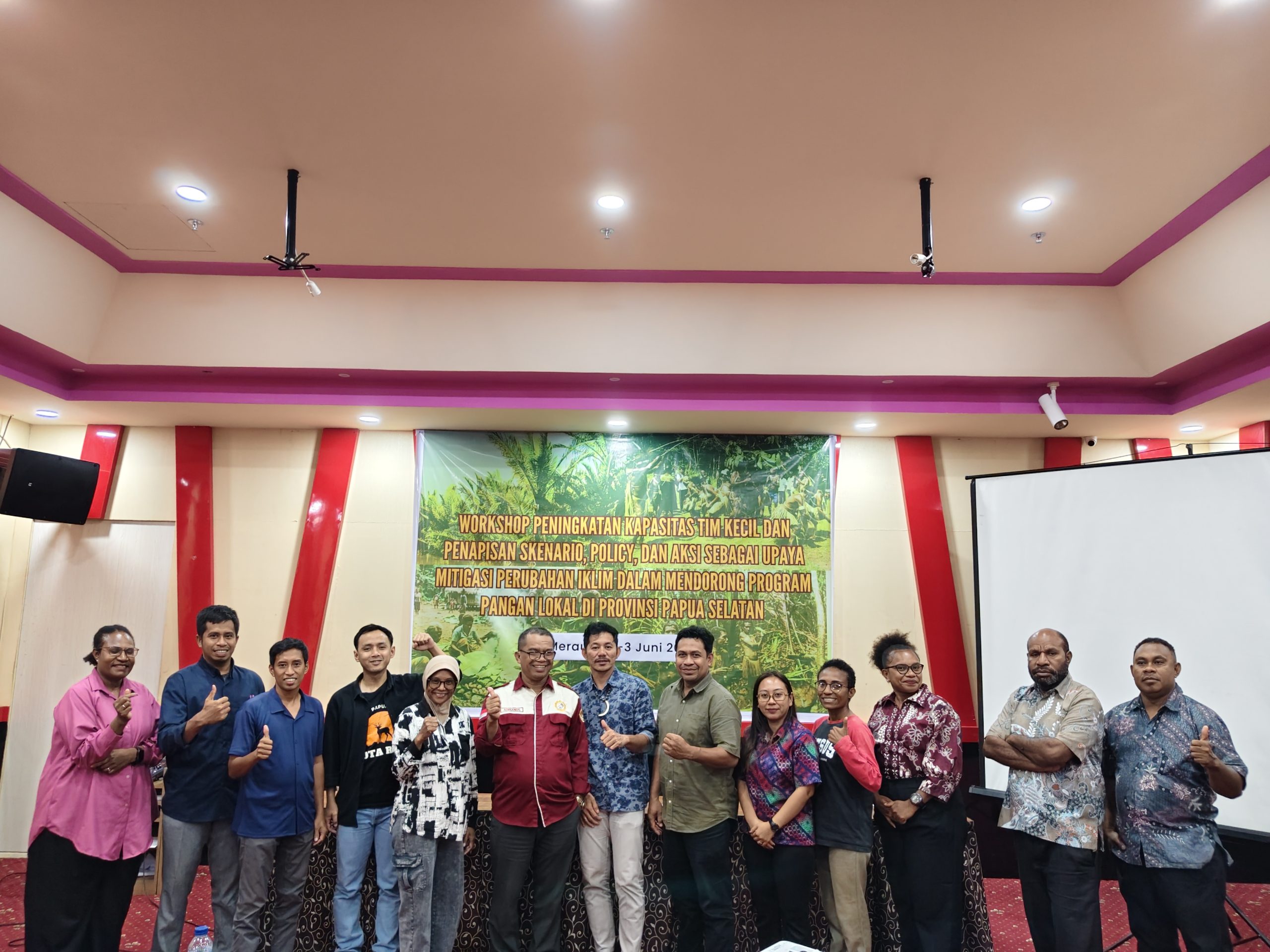 Workshop Peningkatan Pengetahuan Tim Kecil Multipol Papua Selatan