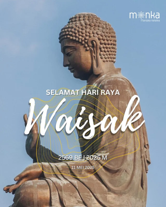 Selamat Hari Raya Waisak 2569 BE #temanmanka. Hari penuh cahaya untuk mengenang kelahiran, pencerahan, dan wafatnya Sang Buddha. Semoga kita senantiasa hidup dalam kedamaian, welas asih, dan kebijaksanaan. 

Di momen suci ini mari kita juga merenung hubungan kita dengan alam. Rawat alam seperti kita merawat kedamaian di hati karena bumi pun butuh cinta dan belas kasih. 🌱
.
#manka #mandalakatalika #waisak #waisakday