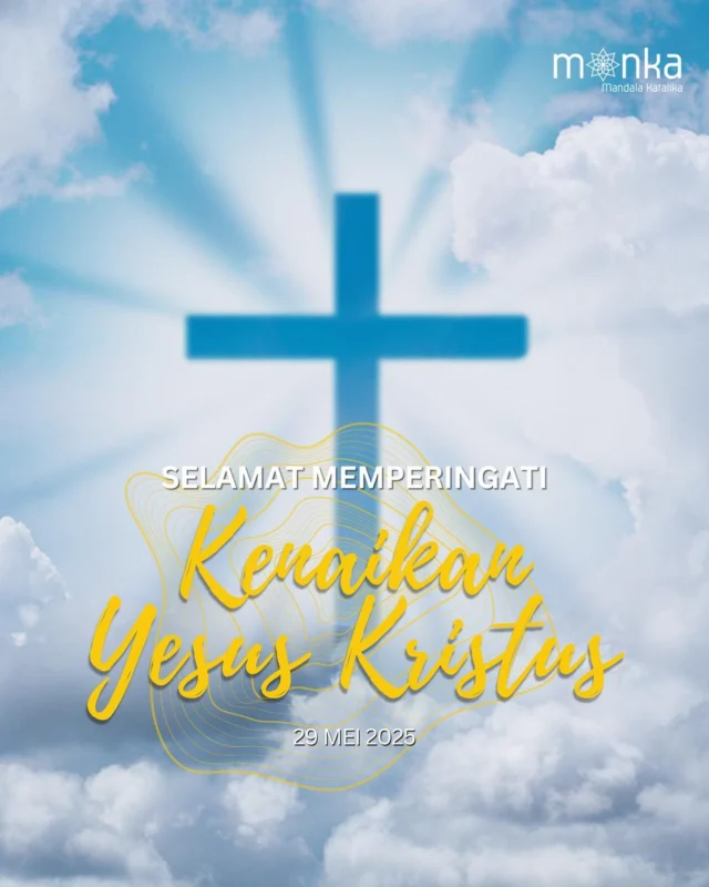 …
Selamat merayakan hari kenaikan Yesus Kristus #temanmanka 

Semoga kenaikan Yesus Kristus membawa kedamaian, kesejahteraan, kebahagiaan dan kekuatan bagi semua.

#manka #mandalakatalika #ngo #kenaikanyesuskristus #jakarta #indonesia
